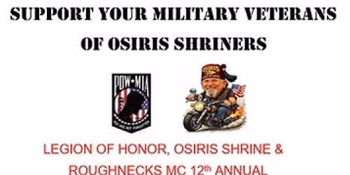 12th Annual Osiris Shrine Legion of Honor Poker Run