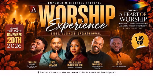 A Worship Experience: A Heart of Worship
