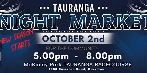 TAURANGA COMMUNITY NIGHT MARKET 
