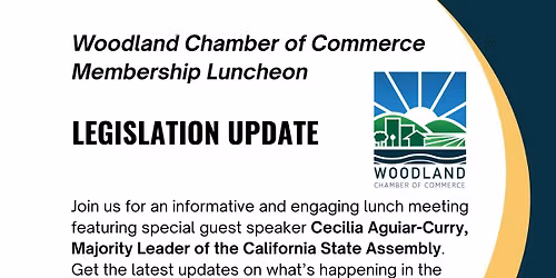 Membership Luncheon with Majority Leader Cecilia Aguiar-Curry