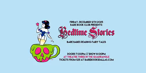 Bare Book Club presents: Bedtime Stories