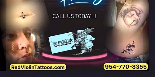 Black Friday Tattoo and Piercing Special