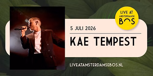 Kae Tempest - Live At Amsterdamse Bos