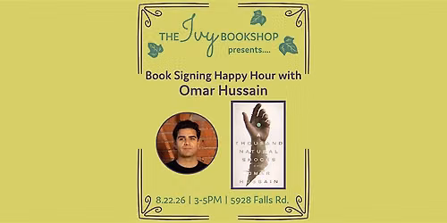 Book Signing Happy Hour with Omar Hussain