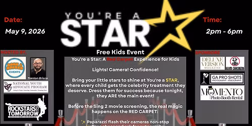 You\u2019re a Star - a Kids Event 