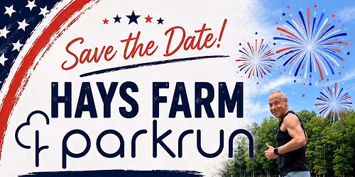 Hays Farm parkrun on the 4th July! \ud83c\uddfa\ud83c\uddf8 \ud83c\udf89 