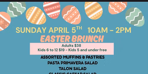 Easter Brunch at the Talon Grill
