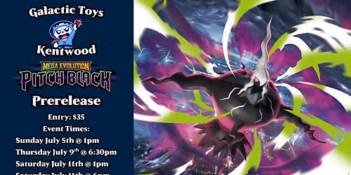 Galactic Toys Kentwood Pitch Black Prerelease