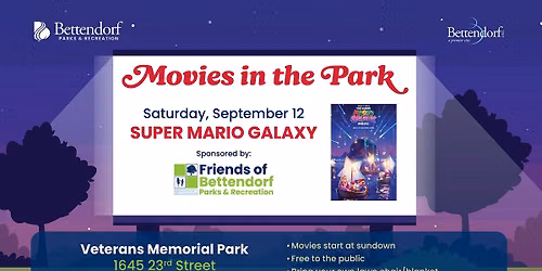 Movies in the Park - Super Mario Galaxy