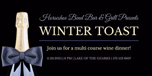 Winter Toast Wine Dinner