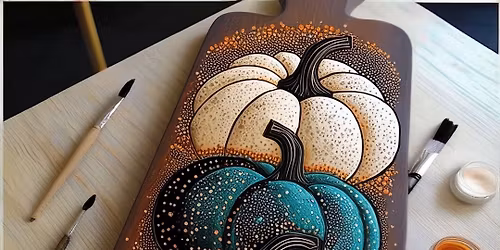 \ud83c\udf83 Private Mandala Pumpkin Charcuterie Board Paint Night \u2728