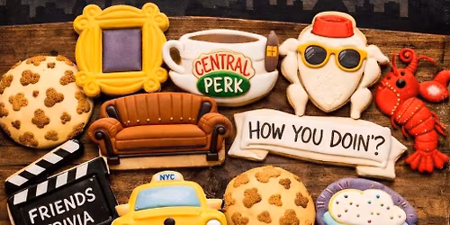 Friends cookie decorating class #2