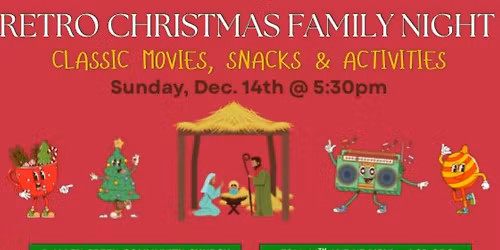 Retro Christmas Family Night