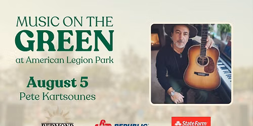 Music on the Green - Pete Kartsounes