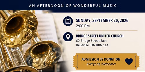 Hastings County Concert Band At Bridge Street United Church