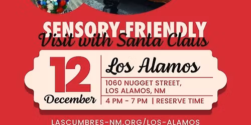 Sensory-Friendly Visit with Santa Claus!