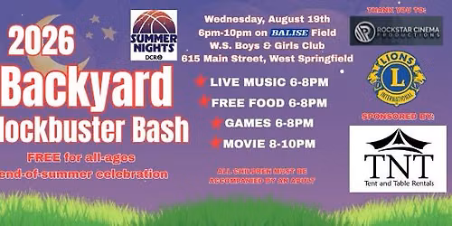 2026 Backyard Blockbuster Bash