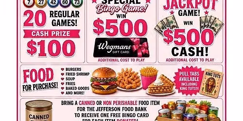 Bingo for Breast Cancer Awareness