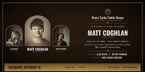 Stand-Up Comedy at Brass Tacks