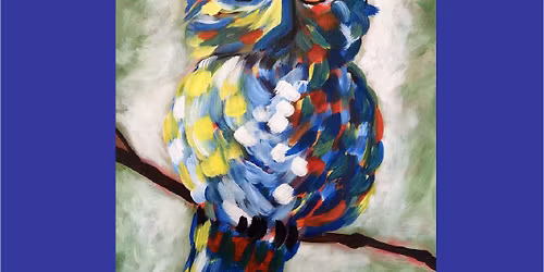 Whoo Cares Canvas Paint and Sip