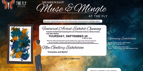 Muse & Mingle Exhibit Opening