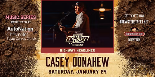 Casey Donahew | Brewster Street Icehouse | Corpus Christi, TX