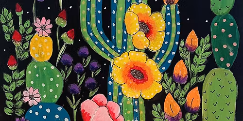 Wildflower Desert Garden - Paint Night