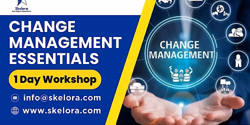 Change Management Essentials 1 Day Workshop in Mountain View, CA