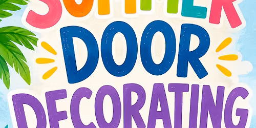 Summer Door Decorating