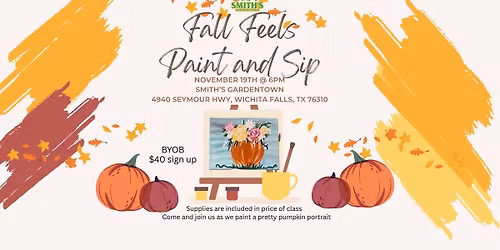Fall Feels Paint and Sip 
