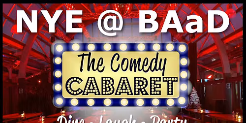 New Years Eve Comedy Hogmanay Party 2025!
