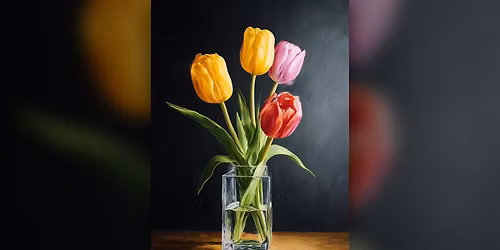 Tulip Bouquet - Paint Along (& NA Sip)