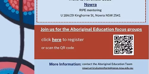 NESA\u2019s Aboriginal Education focus groups - Nowra