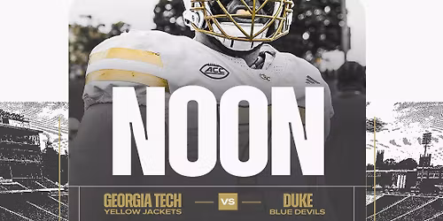 Duke Blue Devils at Georgia Tech Yellow Jackets Football at Bobby Dodd Stadium