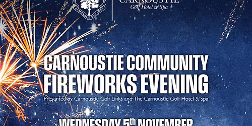 Carnoustie Community Fireworks Evening