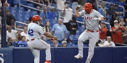 Parking Tampa Bay Rays at Los Angeles Angels