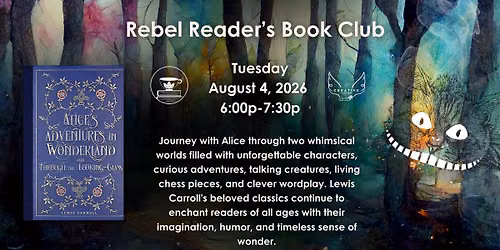 Rebel Reader's Book Club: August!