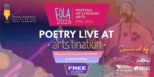 Poetry LIVE at Arts'tination