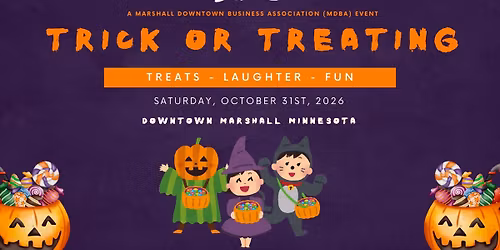 Downtown Marshall Trick or Treating