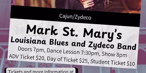 Mark St. Mary's Louisiana Blues & Zydeco Band