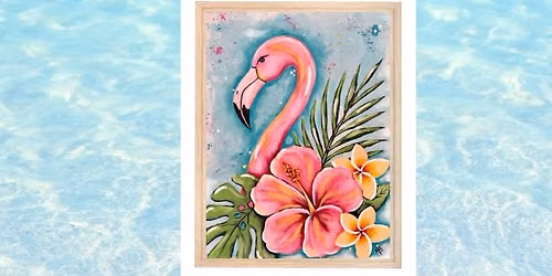 Floral Flamingo