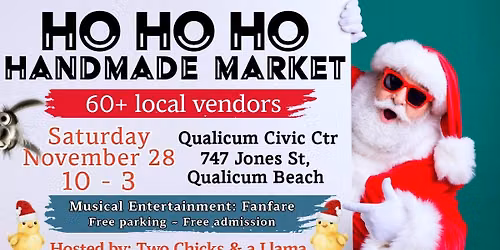 Ho Ho Ho Handmade Market by Two Chicks and a Llama 