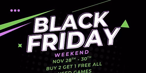 Black Friday Weekend Sale