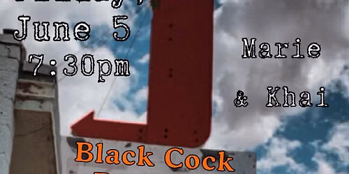 Live music with Nikki Manos, Marie Manning & Khai