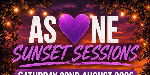 AS ONE - Sunset Sessions