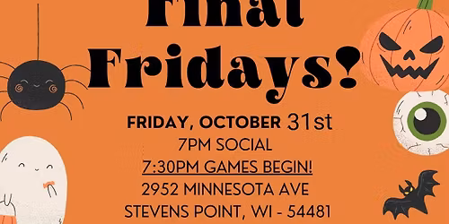 October Final Fridays