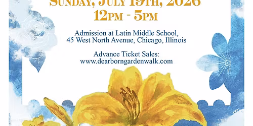 66th Dearborn Garden Walk in Chicago's Near North\/Gold Coast