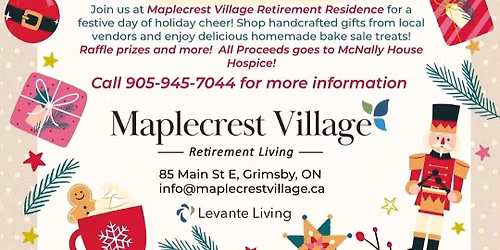 Maplecrest Village Annual Christmas Bazaar