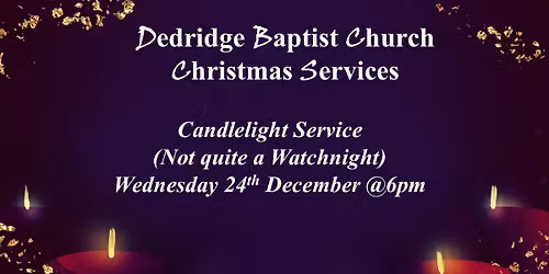 Christmas Eve Candlelight Service