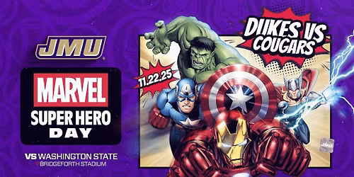 Washington State Cougars at James Madison Dukes Football